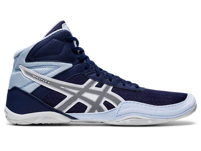 Sapatos De Luta Asics MATFLEX 6 Homem Azul Marinho, 6551A684.438